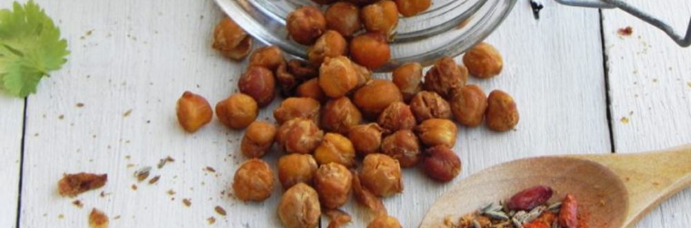 Spicy Roasted Chickpeas